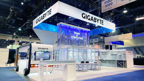 CES trade show booth