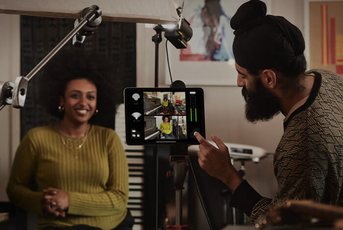 iPad in Studio