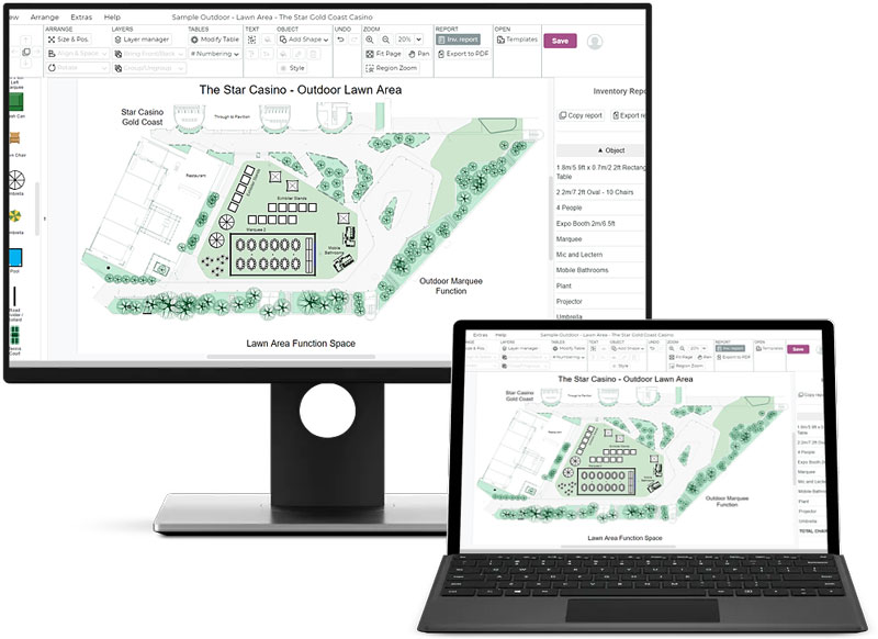 devices and apps for festival planning