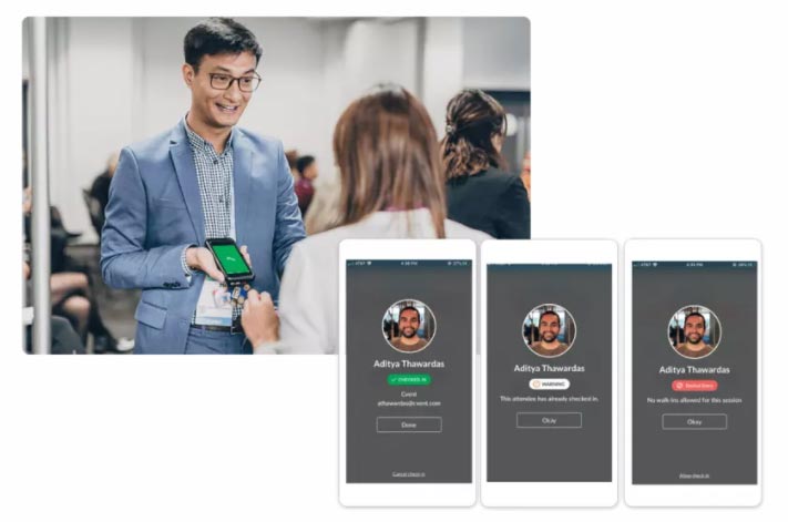 OnArrival evemt software