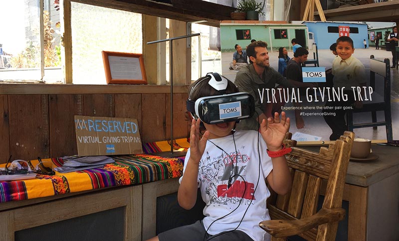 TOMS VR Giving Trip
